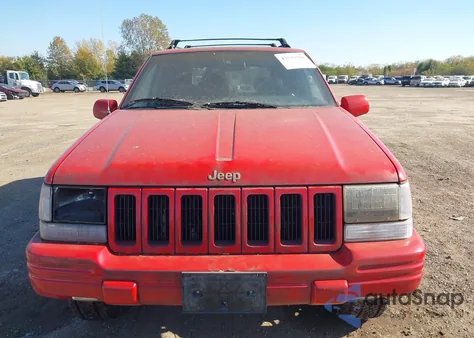 1997 Jeep Grand Cherokee Limited из США, поврежденный, VIN 1J4GZ78YXVC507043